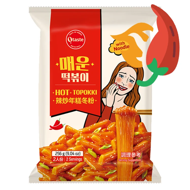 
Tteokbokki with Nooldle 2P spicy noodles korean instant korean food noodle box 