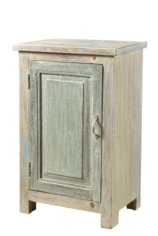 
High Quality And Vintage Stylish Wooden Small & Adjustable Bedside Antique Table Reclaimed With One Drawer 