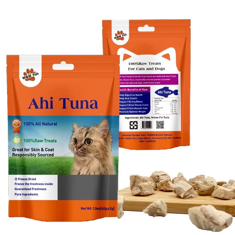 
 Сухой тунец, замороженное мясо для собак и кошек  