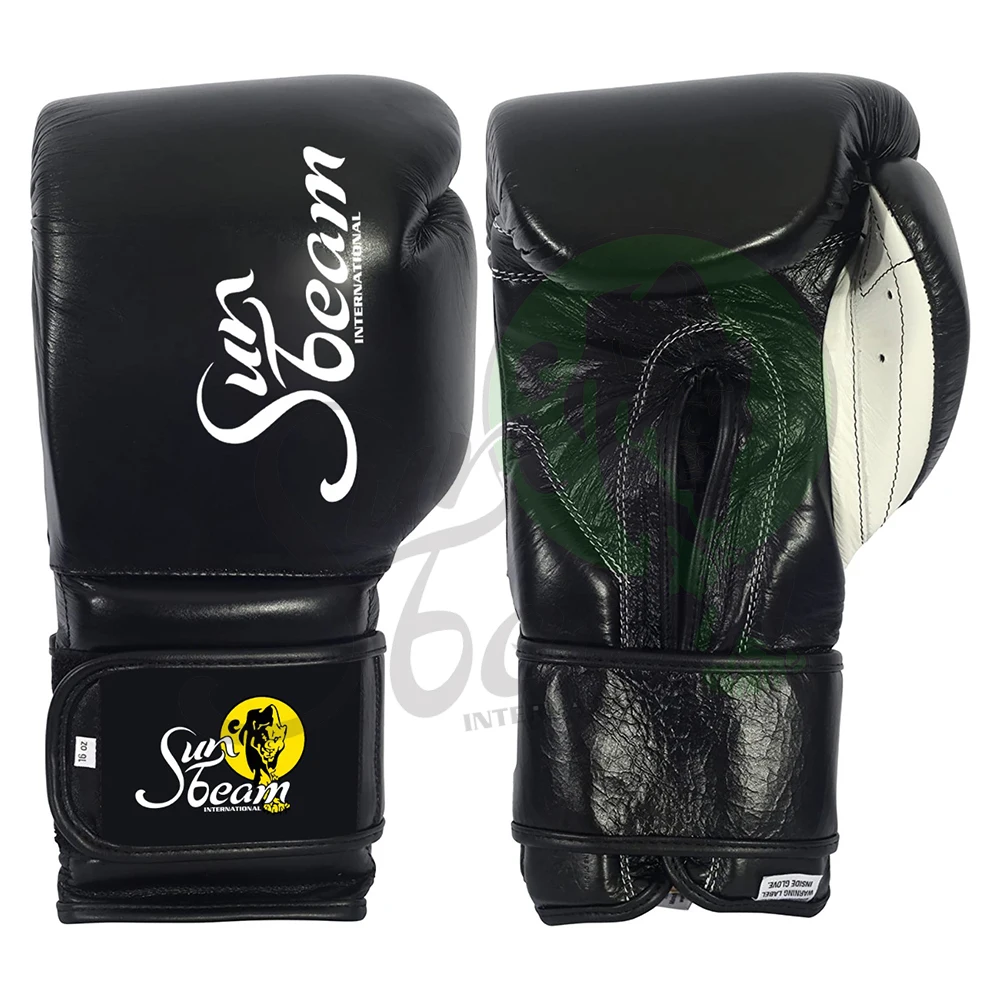 Professional Boxing Training Gloves Custom Design real leather Boxing Gloves Cheap Leather