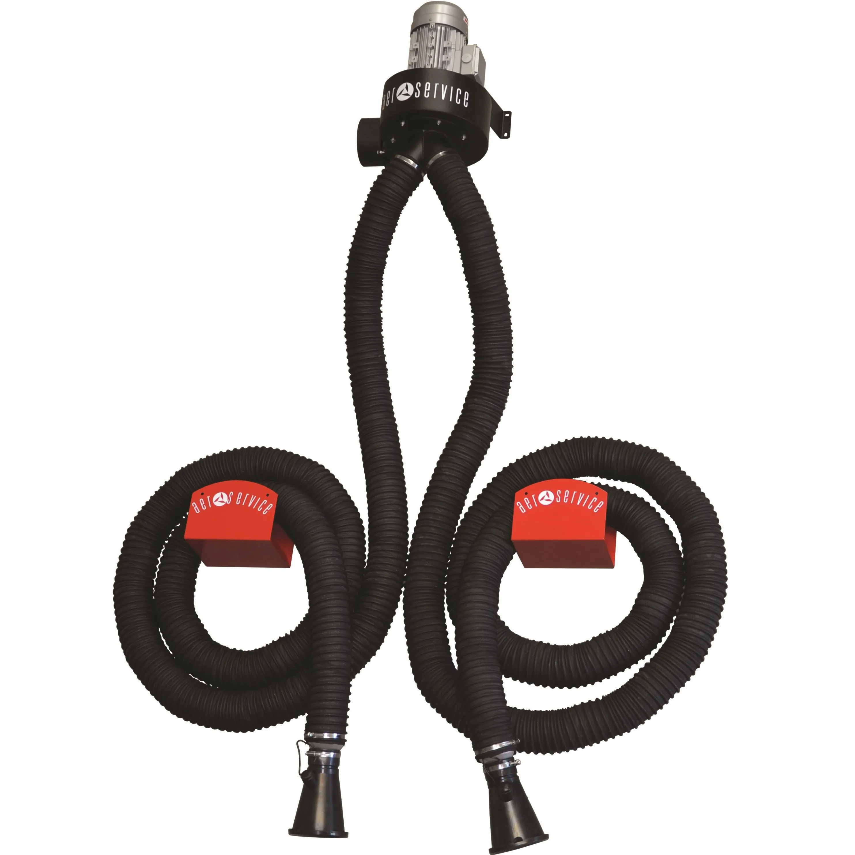 Настенная система для извлечения выхлопных газов, двойная станция, Сделано в Италии