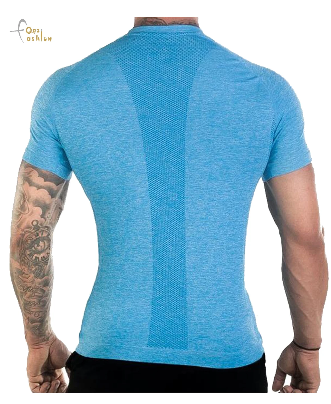 Summer black cotton gym sports t shirts