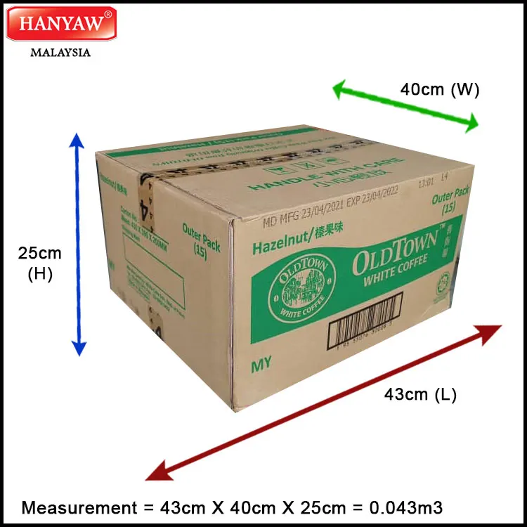 [Malaysia] Fast Shipping + Halal Certified OLDTOWN White Coffee Classic Instant Coffee (20 Bags x 40g x 15 Stick /Ctn)