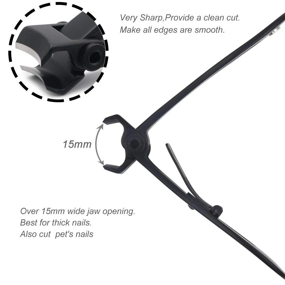 2021 free gift classical heavy duty carbon nail art tools stainless steel large toe nail Clipper