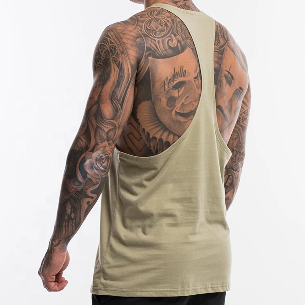 Dry Fit Fitness Gym Tank Tops Custom Made Vests Singlets China Supplier Customize Sports Men Sublimation Quantity Print Summer