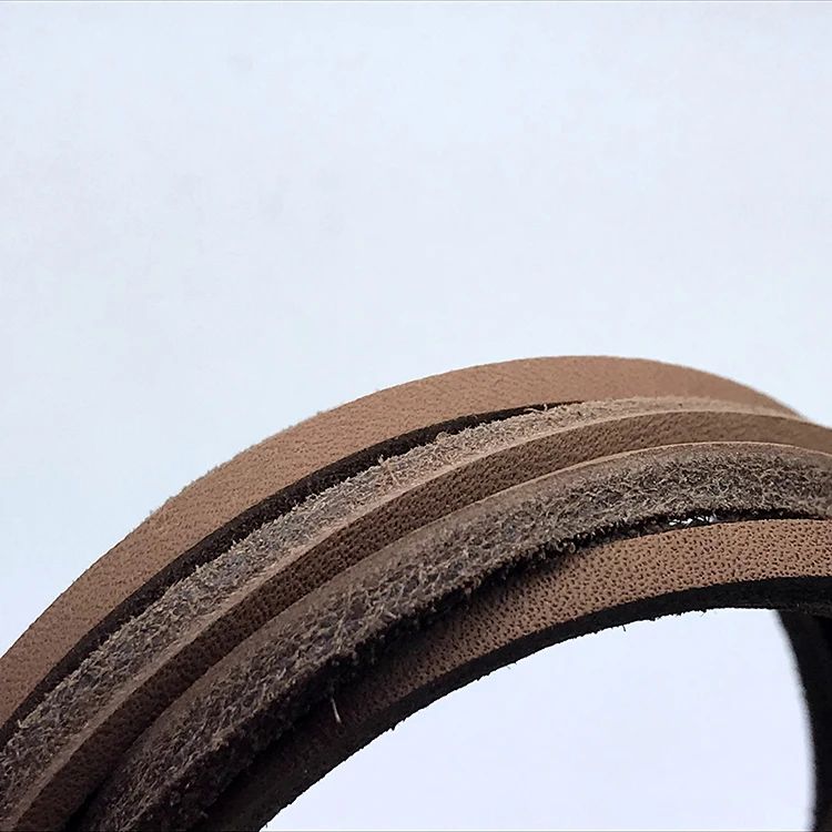 Leather square rawhide custom printed boats shoes lighted curly shoelaces