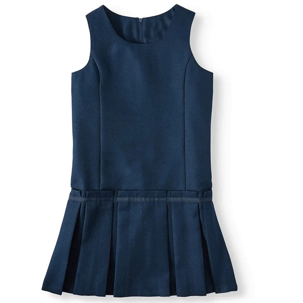  Школьная форма Плиссированное Платье-джемпер