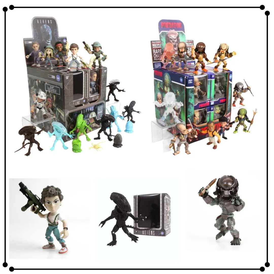 Пришельцы против Хищника 3,2 дюйма высокие экшн-винилы (60 шт. в ассортименте, бесплатная экспресс-доставка в отдельные страны)