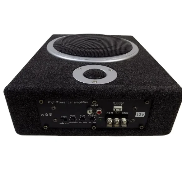 
6/8/10 inch China factory price car audio flat subwoofer high power under seat car subwoofer ultra slim 