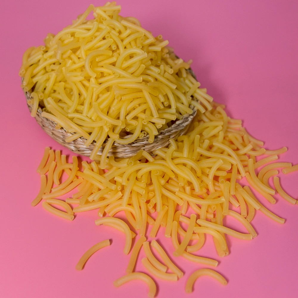 Spaghetti Pasta Instant Skinny Shape Yellow Color Rice Macaroni Rice Pasta From Vietnam