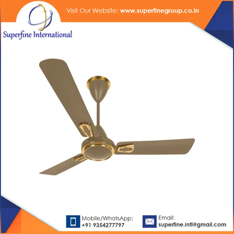 Outdoor Ceiling Fan | 220 V Dc Ac Motor Aluminum Blade 3 | REVE 1200 mm Ceiling Fan with High RPM (Wholesaler)