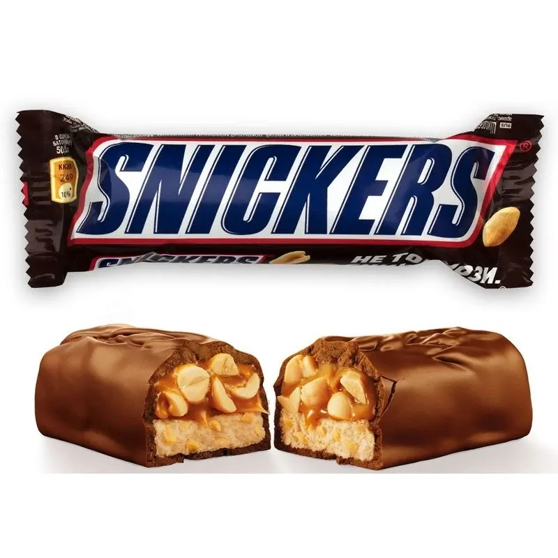 Шоколад snickers 50 г