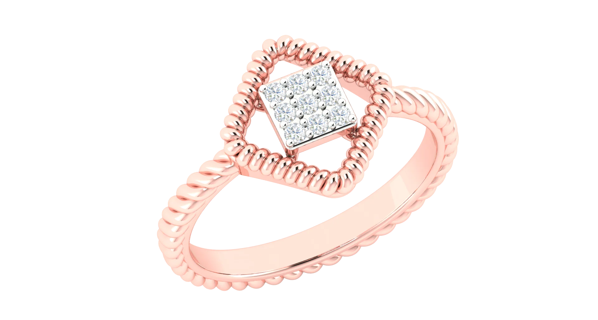  Полированный дизайн изысканный бесцветное бриллиантовое кольцо с муассанитом сертифицированное по низкой цене доставка всему миру