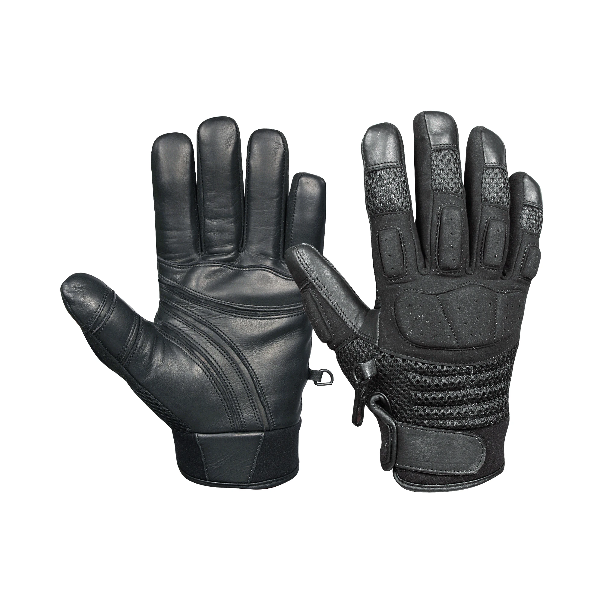 Outdoor Sports Tactical Gloves Breathable Fast Fit Cut Resistant Leather Ventilated Combat Gloves Tactical