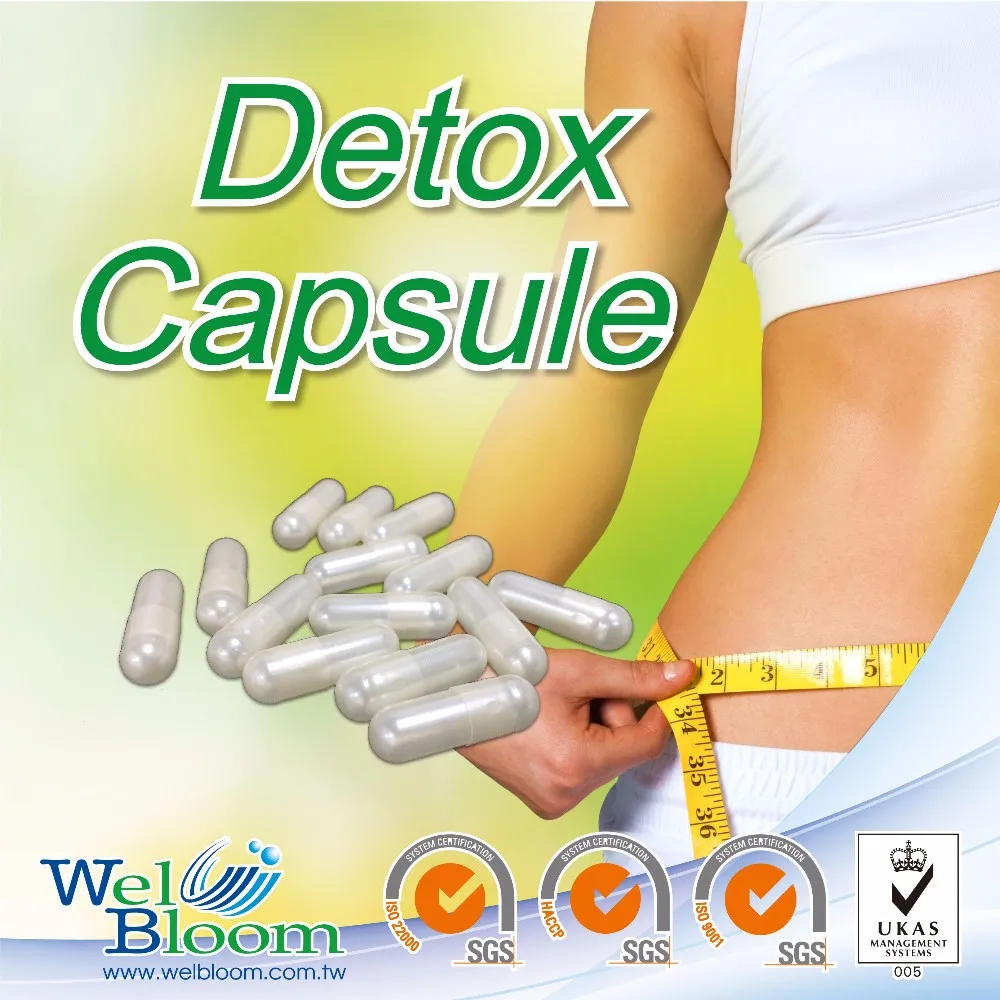 Metabolism-boosting and slimming detox pills weight loss support supplement