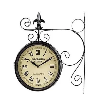 Trending Design Station Wall Clock With Finest Quality Round Shape Station Clock At Lowest Price