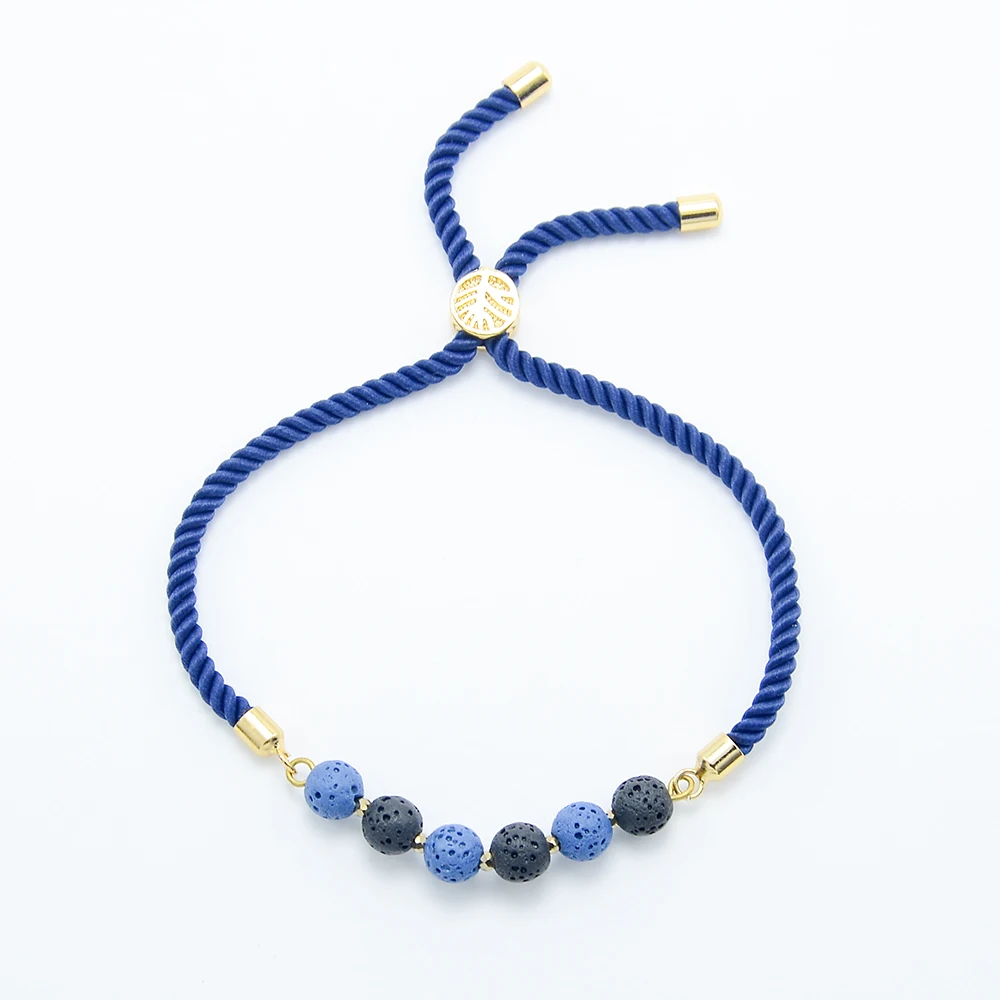 Hot Selling Lava Bracelet Bead Bracelet Adjustable Bracelet for Women