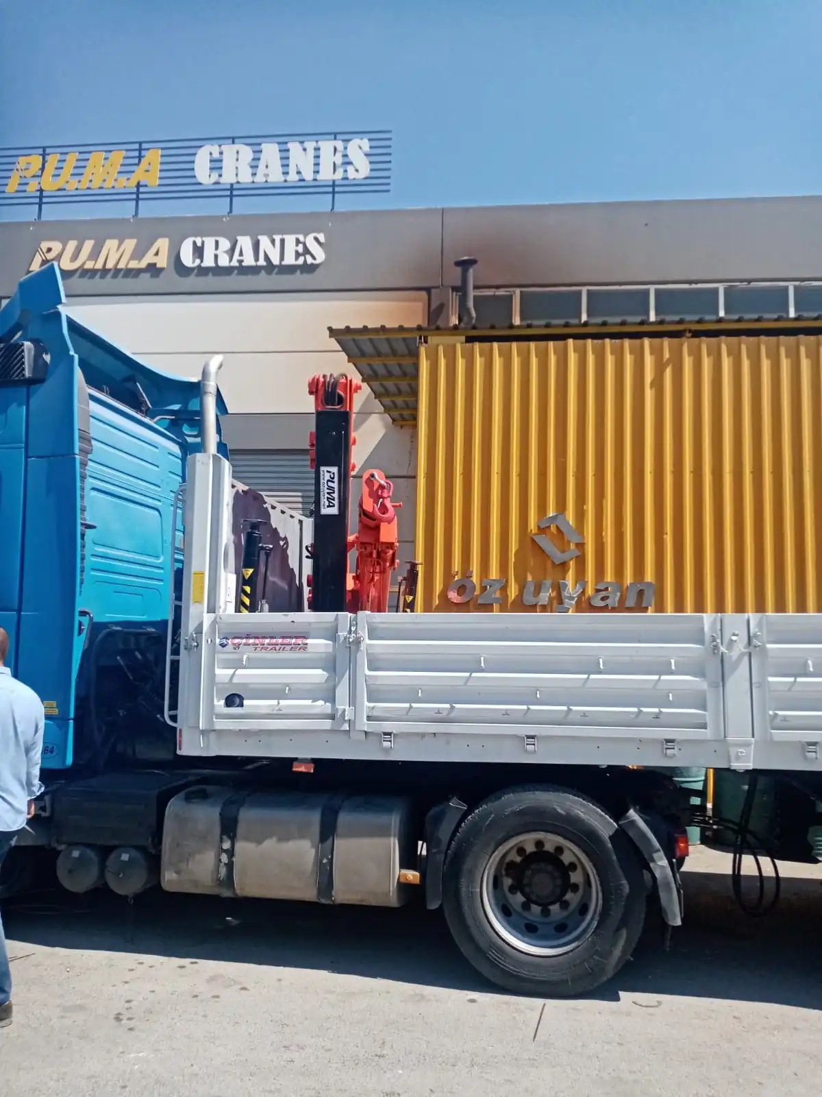 New design Trailer Crane Best quality