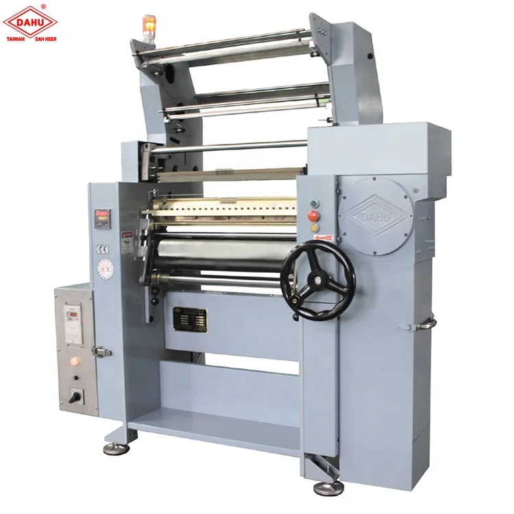 DAHU MUFFLER MAKING MACHINE WITH WARP KNITTING