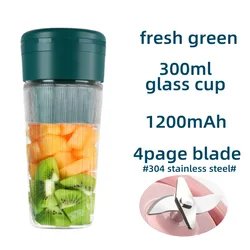 300ml BPA бесплатные свежие фрукты vitamer коктейль лед Электрический Ручной usb персональный чашки бутылка мини портативный путешествия блендер и соковыжималка