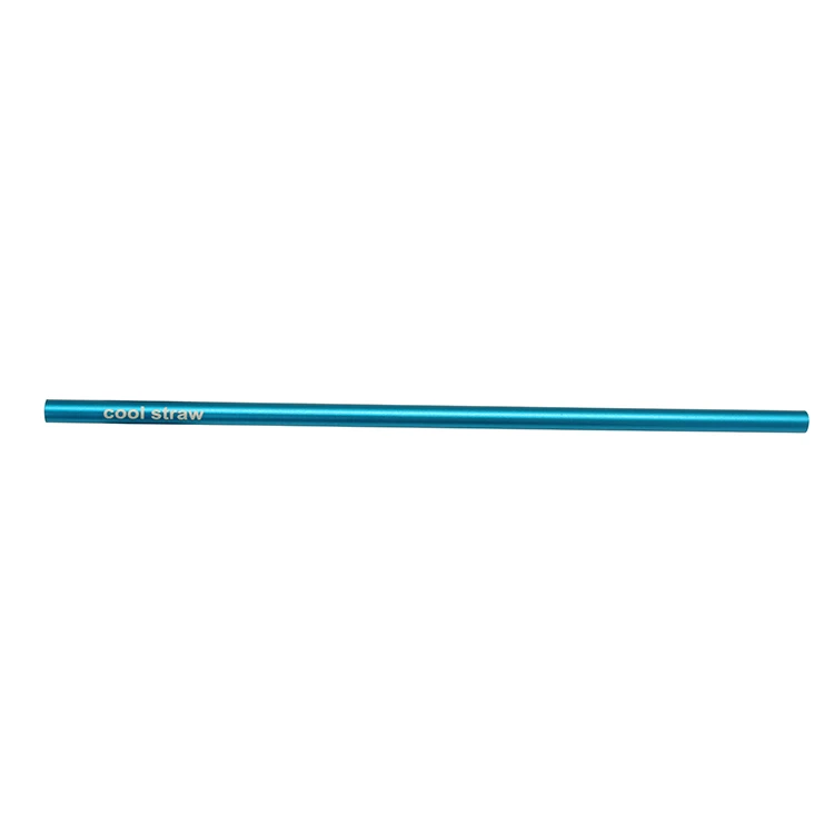 Using Aluminum Cold Drink Special Reusable Ecological Drinking Straw