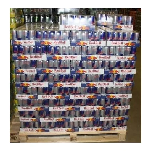 В наличии оптом Энергетический Напиток RED BULL 250 мл X 24 банки по самым низким ценам