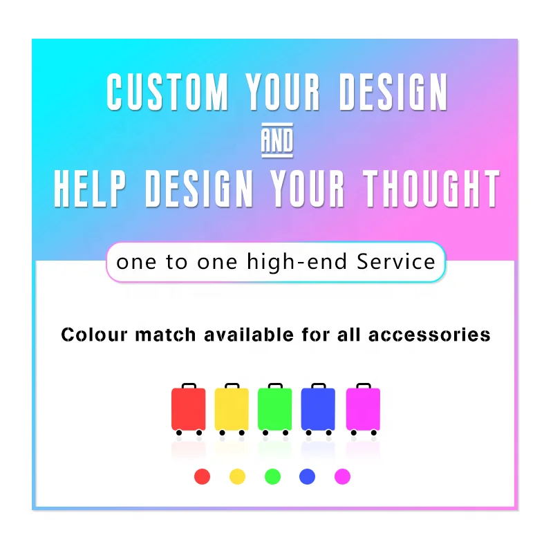 4 wheels trolley custom hand carry-on travel bags hard shell abs travelling bags luggage suitcase sets