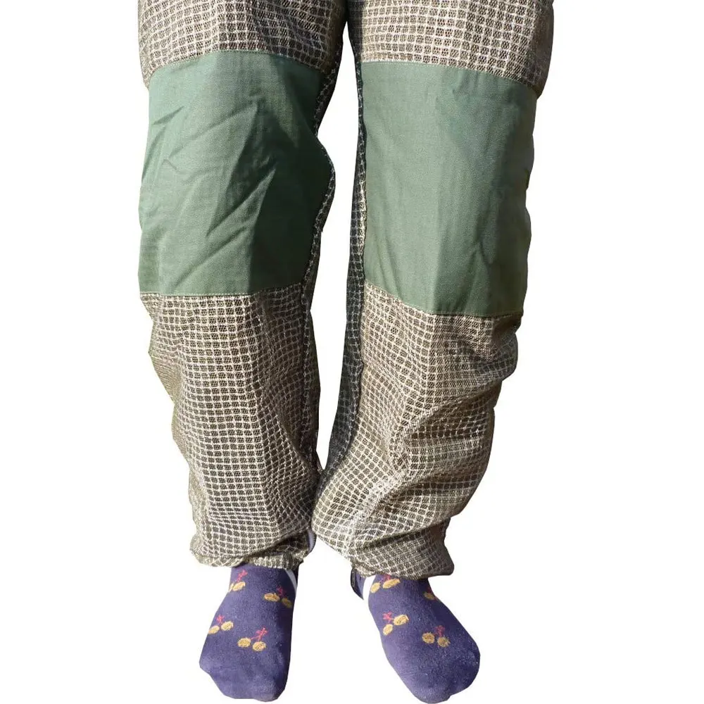 100% Cotton beekeeper suit with veil and hat bee protection suit low price beekeeping protective clothing suits