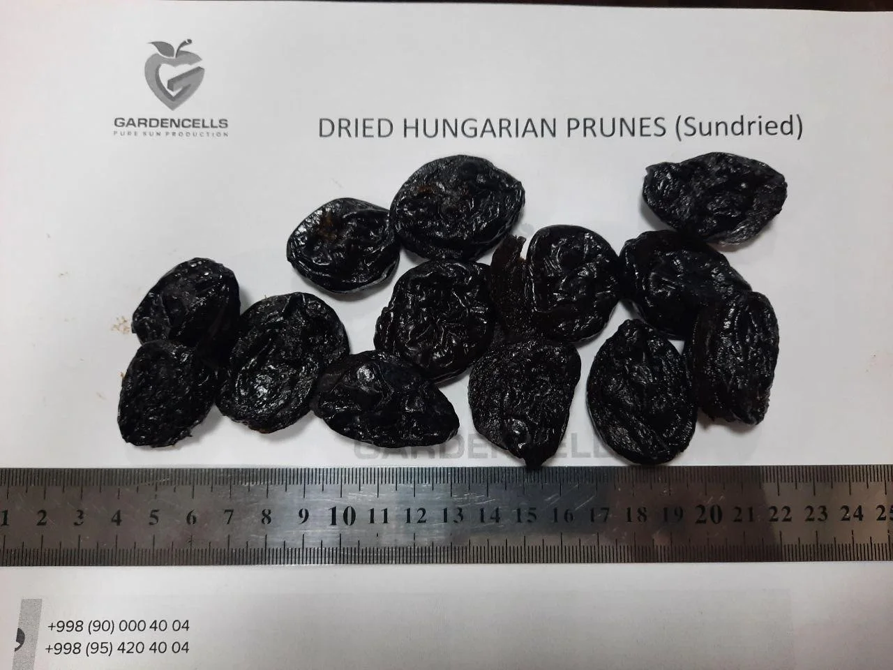 Sweet Pitted Prunes from Uzbekistan