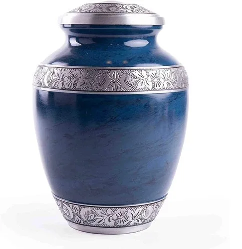 Aluminum Metal Urn Adult Memorial Ashes Cremation Urn for Human Cremation Ashes in multi Color