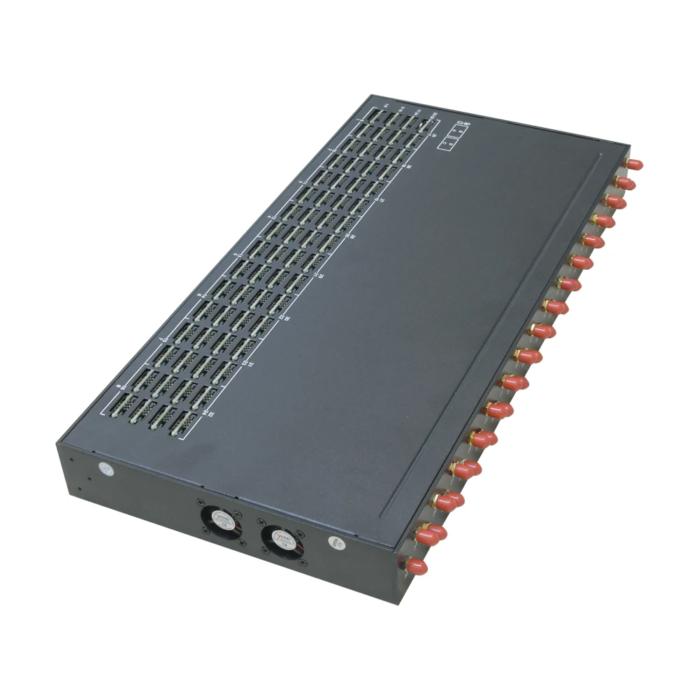 2022 4G LTE Hot sale voip 32 port 128 sim slot sms gateway for sms terminal
