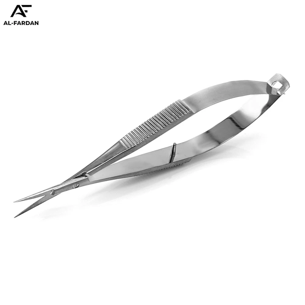 Eyebrow Scissors Multi Plasma Color Curved Sharp Blade High Quality Japanese Stainless Steel Private Label Beauty Spring Scissor