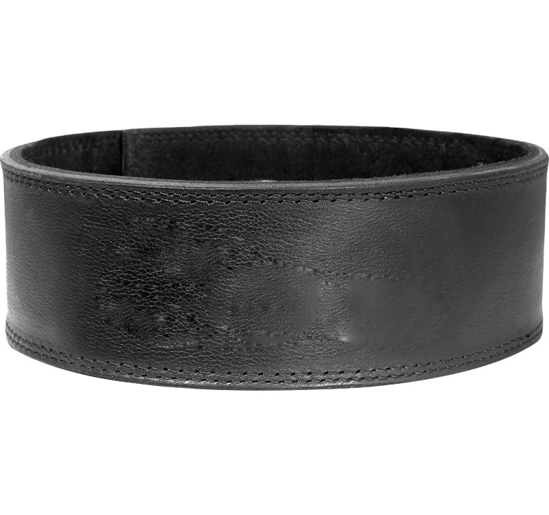 Powerlifting Lever Belt 13mm Top Layer Cow Hide 4 Inch Wide Heavy Duty For Extreme Weight Lifting