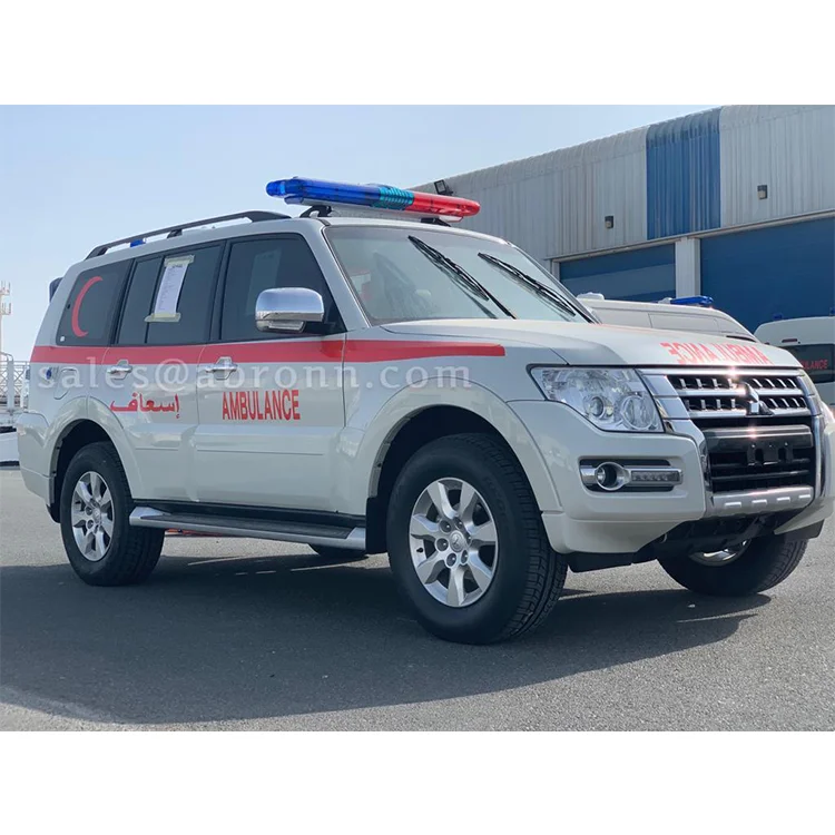 Wholesale Hospital Emergency Ambulance Car High Quality Pajero Ambulance Car
