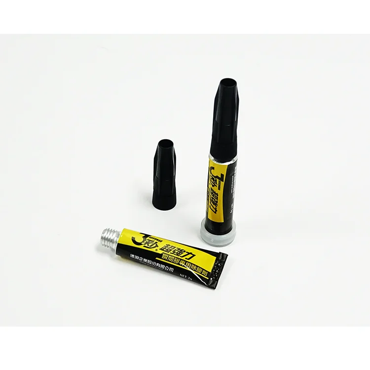 3g Transparent Liquid Adhesive Super Glue Tube for Repair