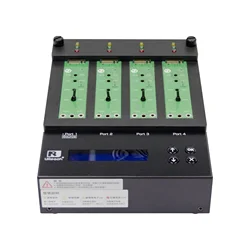 1 to 3 m.2 ssd enclosure NVMe/SATA Cross Signal M.2 NVMe SSD Duplicator