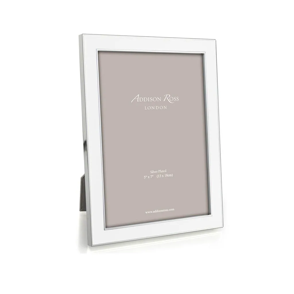Top Selling White and Silver Custom Metal Design Photo Frame Direct OEM Factory Sale