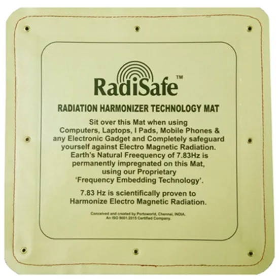 Электромагнитное излучение гармонирует с естественной частотой земли 7,83 Гц-защитный коврик для домашнего излучения