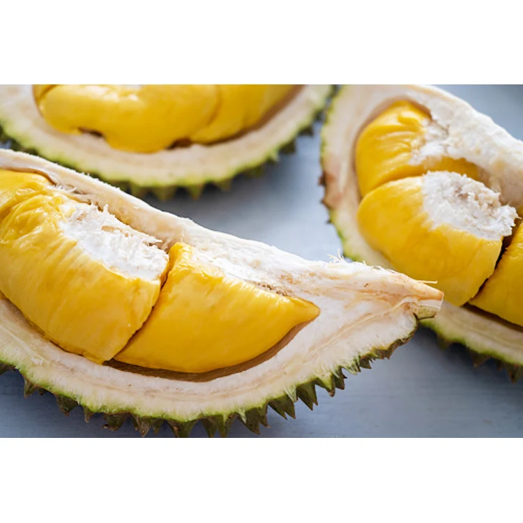 100% Pure and Natural Musang King Durian Malaysia Frozen Whole Piece Local Fruits Super Creamy and Thick Flesh