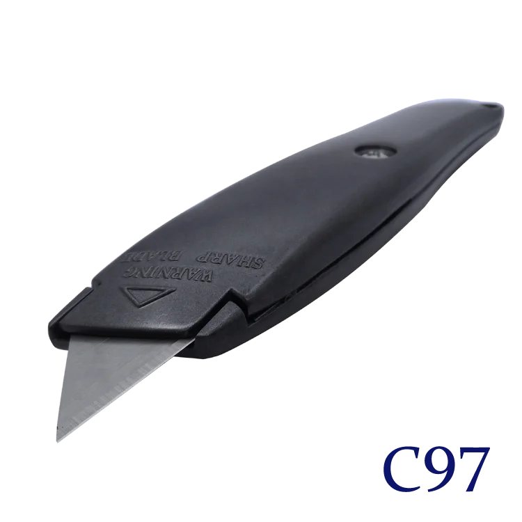 
Heavy duty zinc alloy auto retractable utility box cutter 