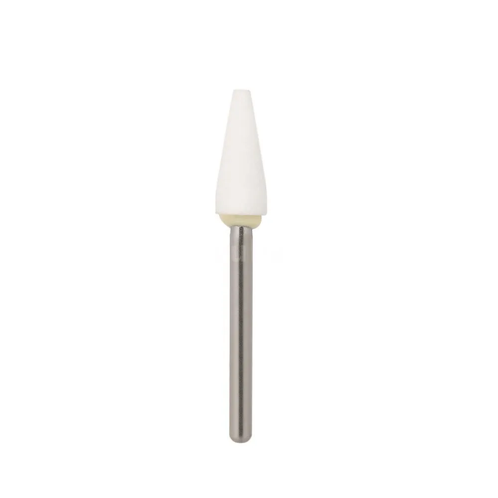 Dental Flame Shape White Stone Polishing Burs