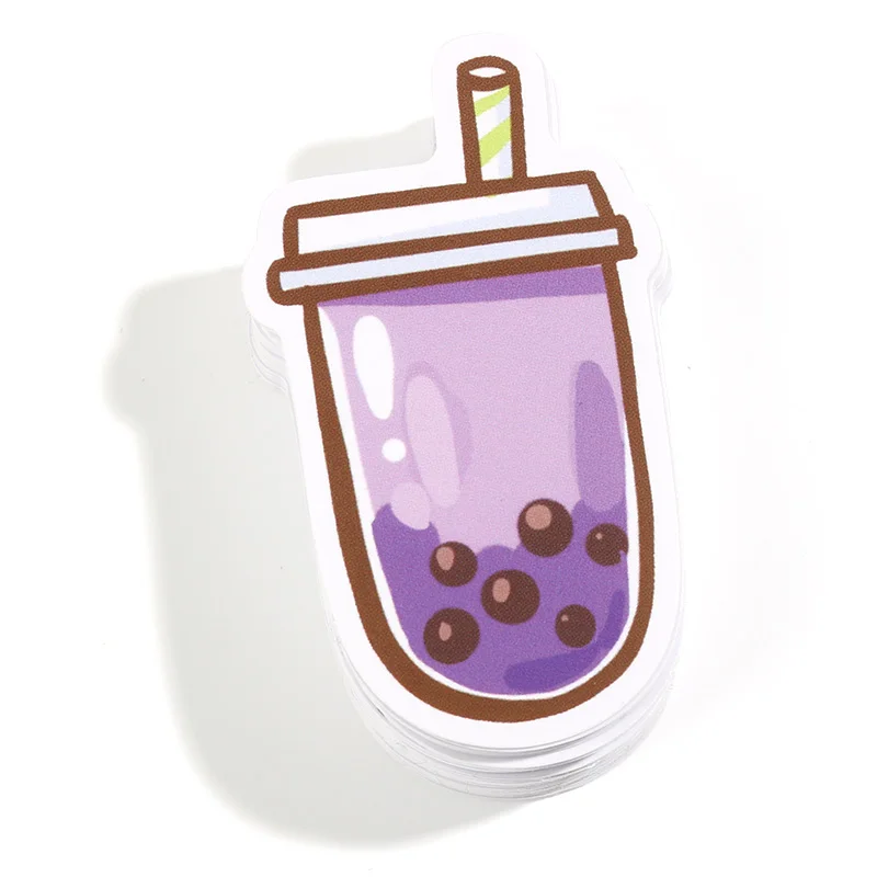 2022 Vograce Custom Cartoon Anime Waterproof Holographic Die Cut Stickers Pu Sticker