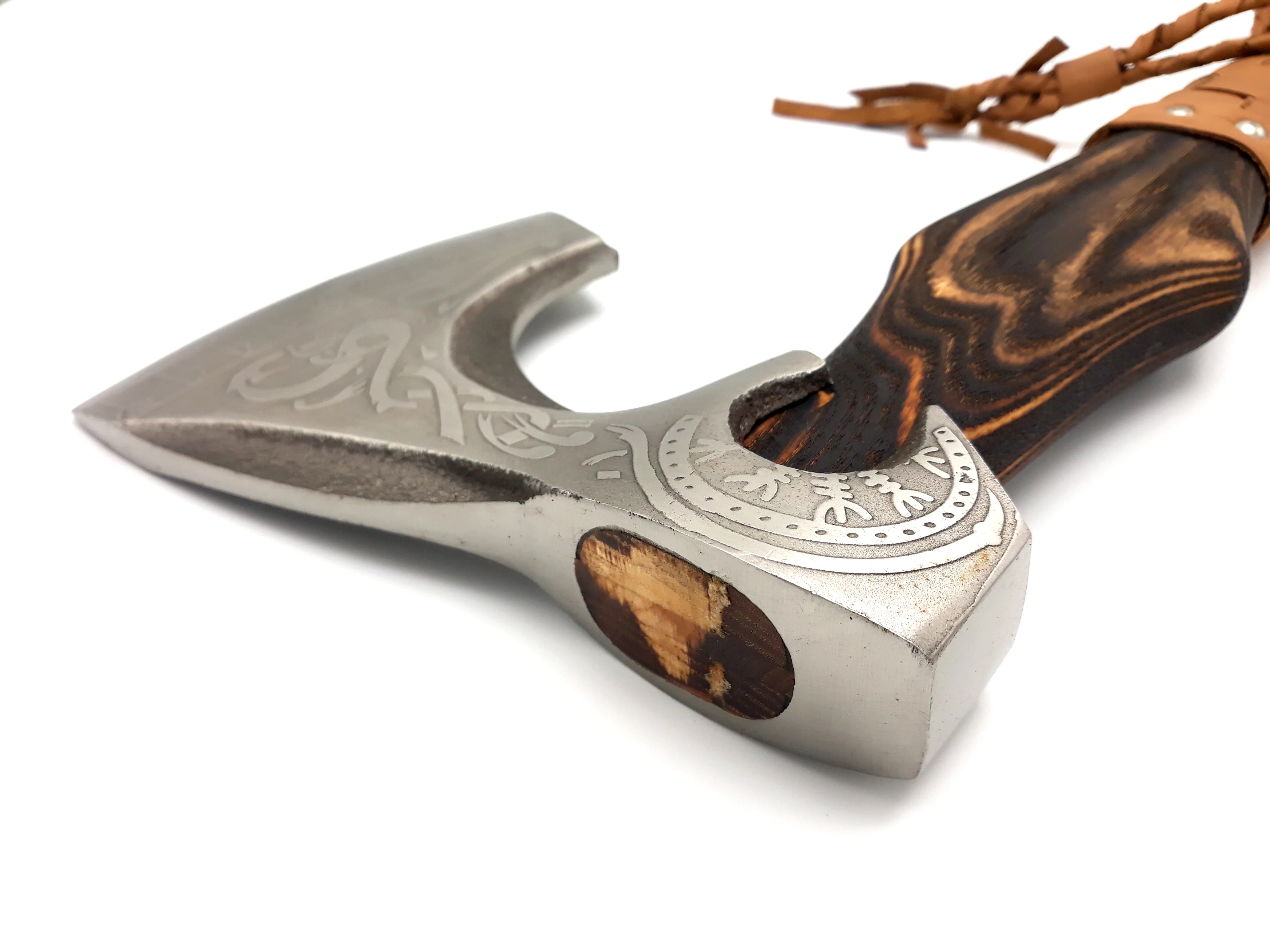 1095 Высокоуглеродистая сталь рельефная головка универсальный инструмент для кемпинга резки с стекловолоконной или пластиковой ручкой