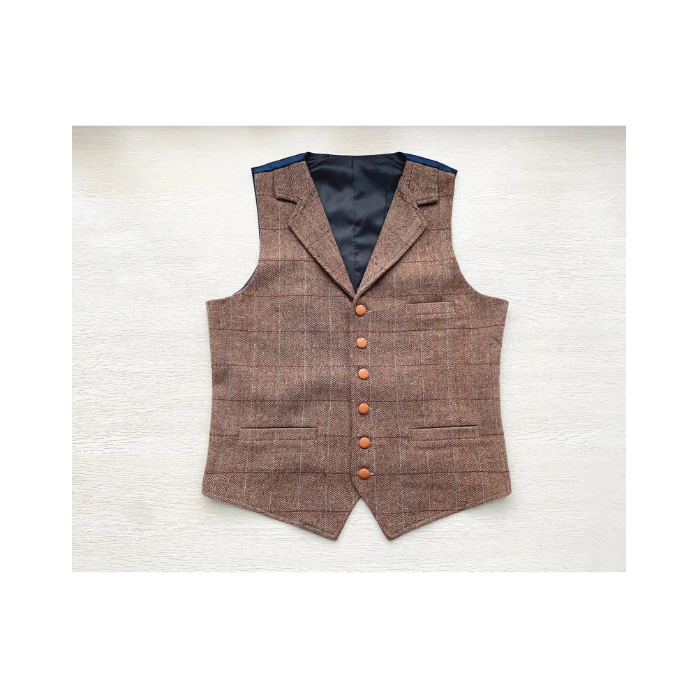 Bulk Supply Customied Mens Waistcoat High Visibility Waistcoat Custom Casual Men Waistcoat