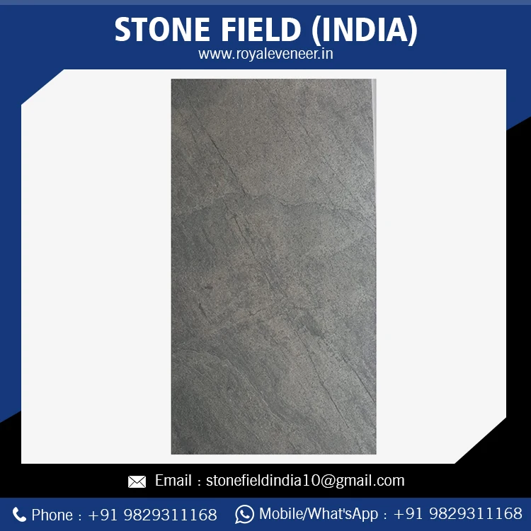 Best Custom Decorative Wall Panels Normal Opaque Steel Grey Stone Veneer Sheets Manufacturer Indian Supplier