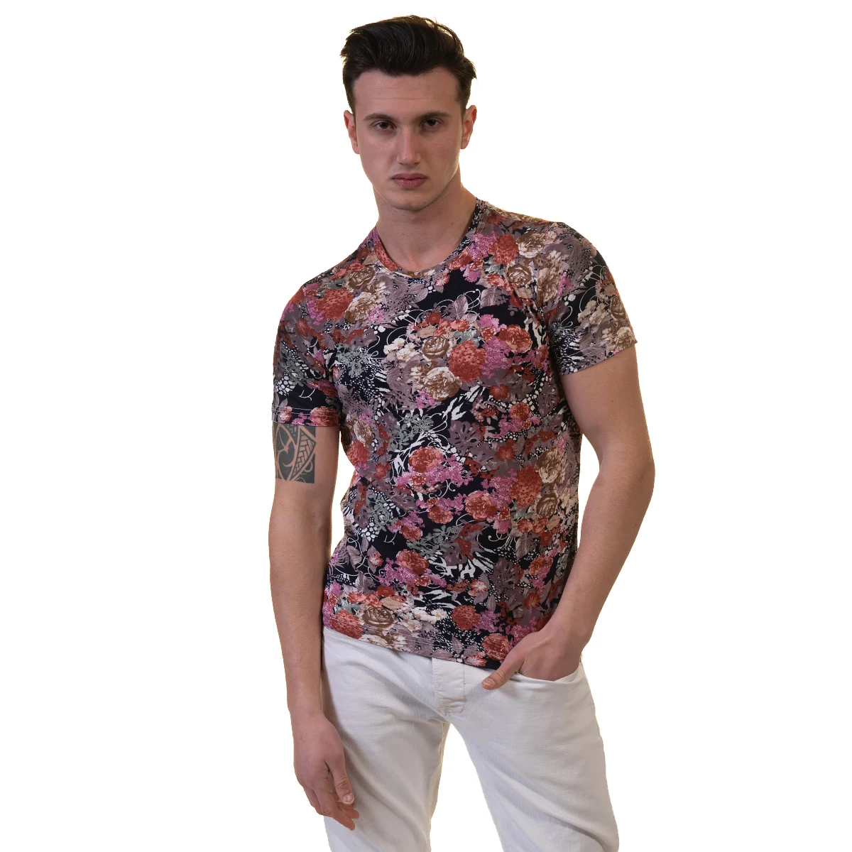 high quality paisley Printed  t shirts manufacturer in Turkey istanbul