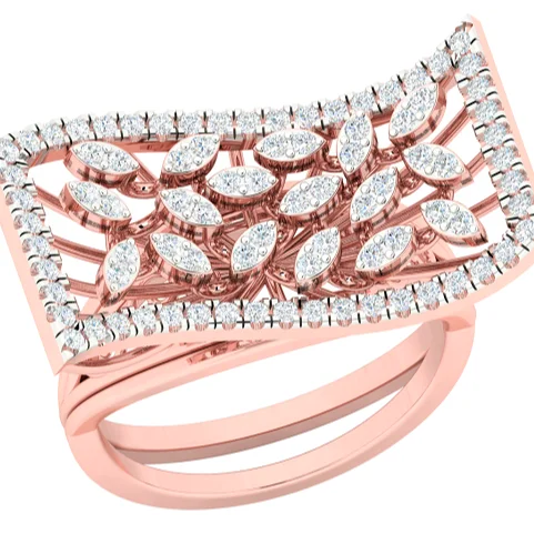 Sophisticated design Good looking design moissanite colorless diamond DEF Certified solitaire ring low price worldwide delivery