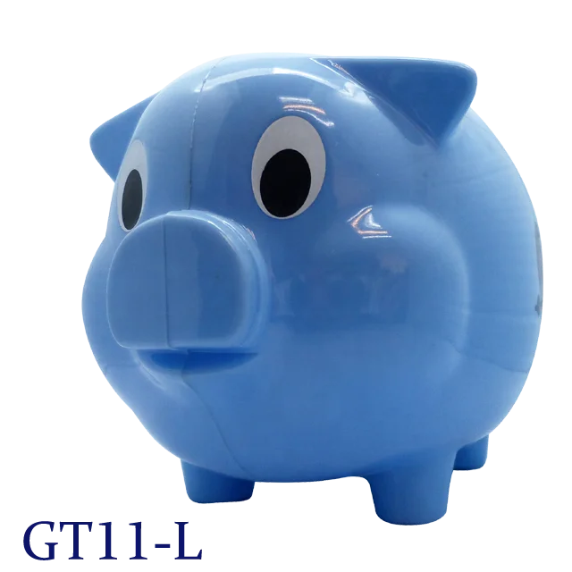 
Tailor Made Excellent Quality Plastic Piggy Coin Bank For Bank And Finacnial Institution Promotion 