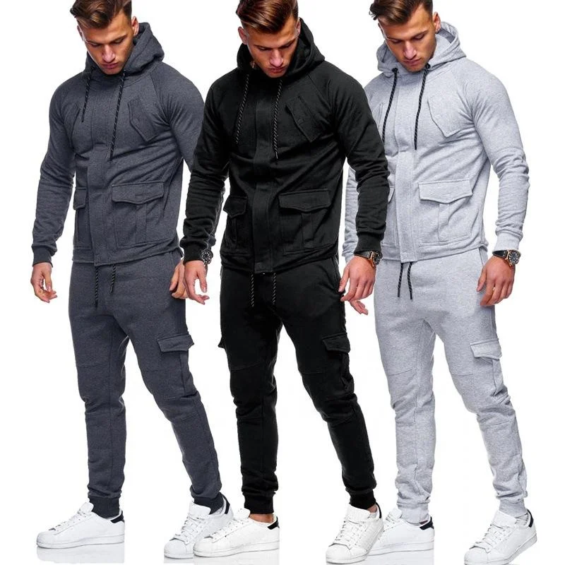 Hot sale Tracksuit/Men Sweatsuit/Custom Made Men Jogging Suit good quality