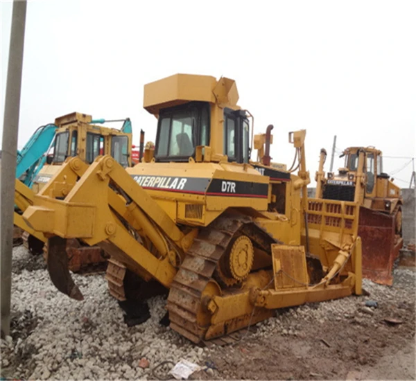Used CAT D7R Bulldozer With Ripper, Cat D7 Dozer D7G D7H D7R Second hand bulldozer